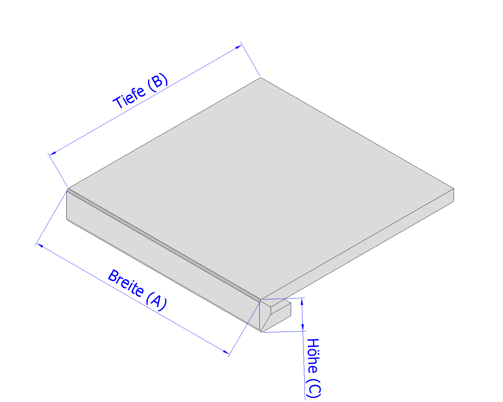 Indoor Stufen & Fensterbänke 3+3