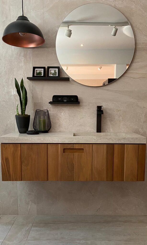 Ceramica GRANDE - Waschtisch Punktablauf